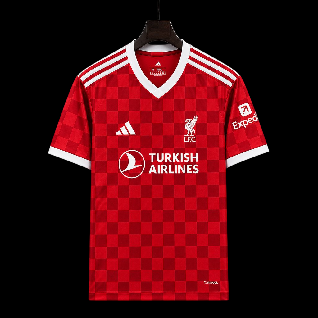 Maillot Liverpool 27/28 version fan — vue face