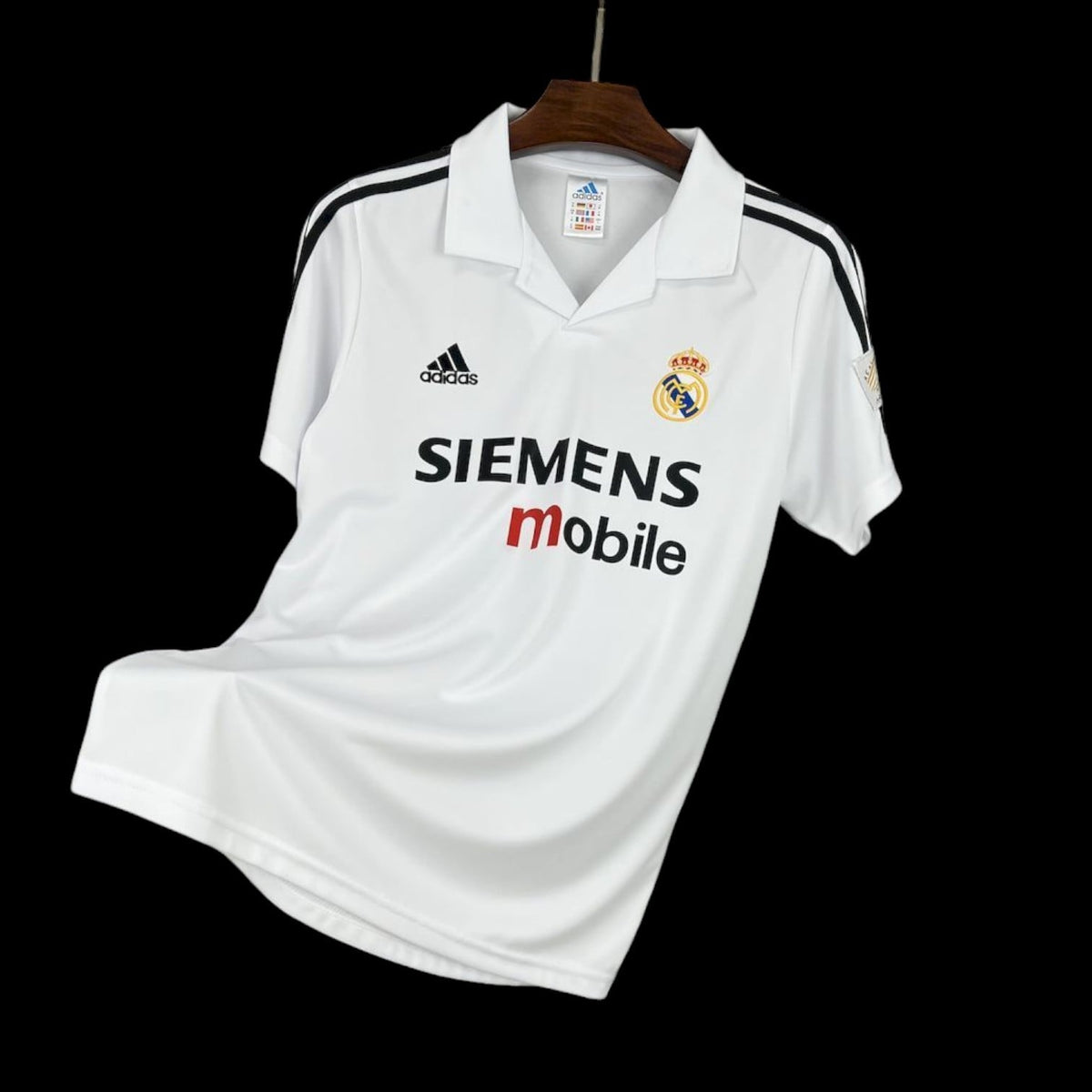 Maillot Real Madrid 2002 version fan — vue face
