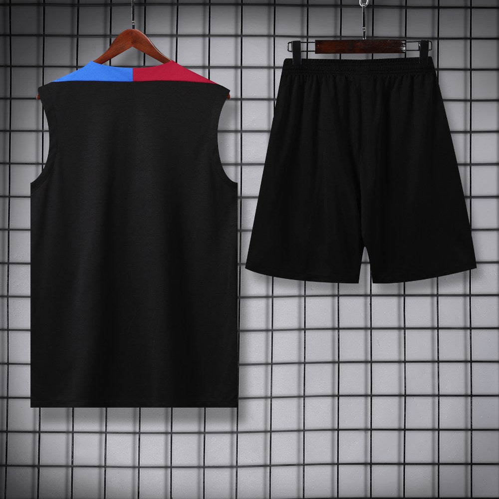 Ensemble Débardeur FC Barcelone Noir 24/25