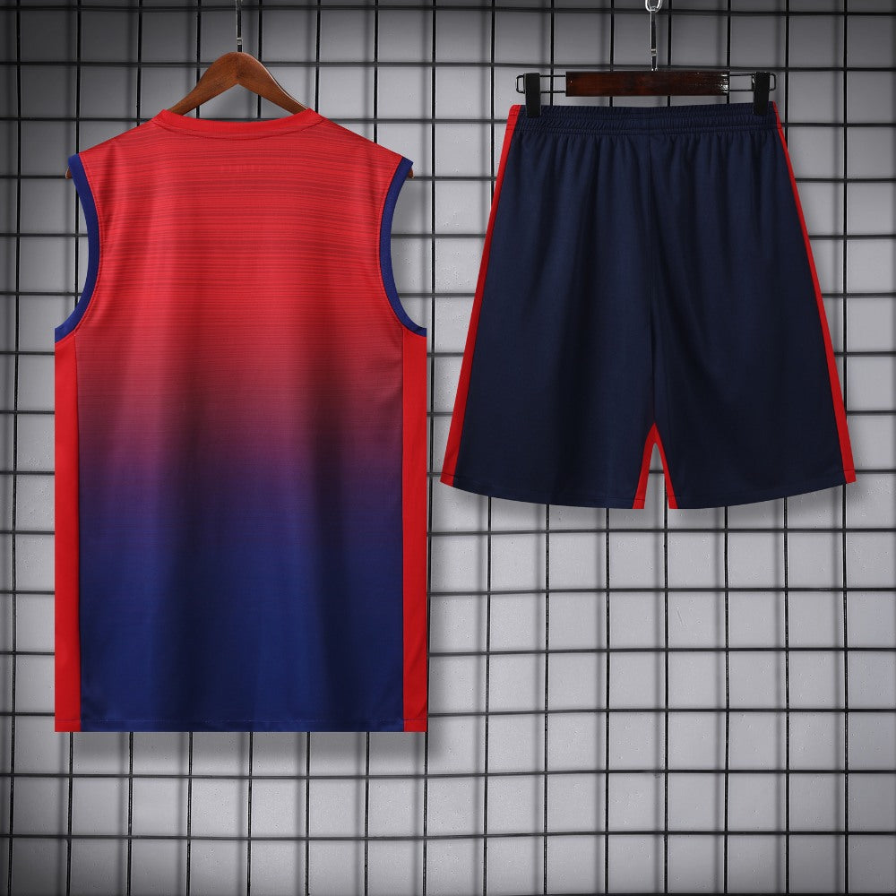 Ensemble Débardeur PSG Rouge & Bleu 24/25