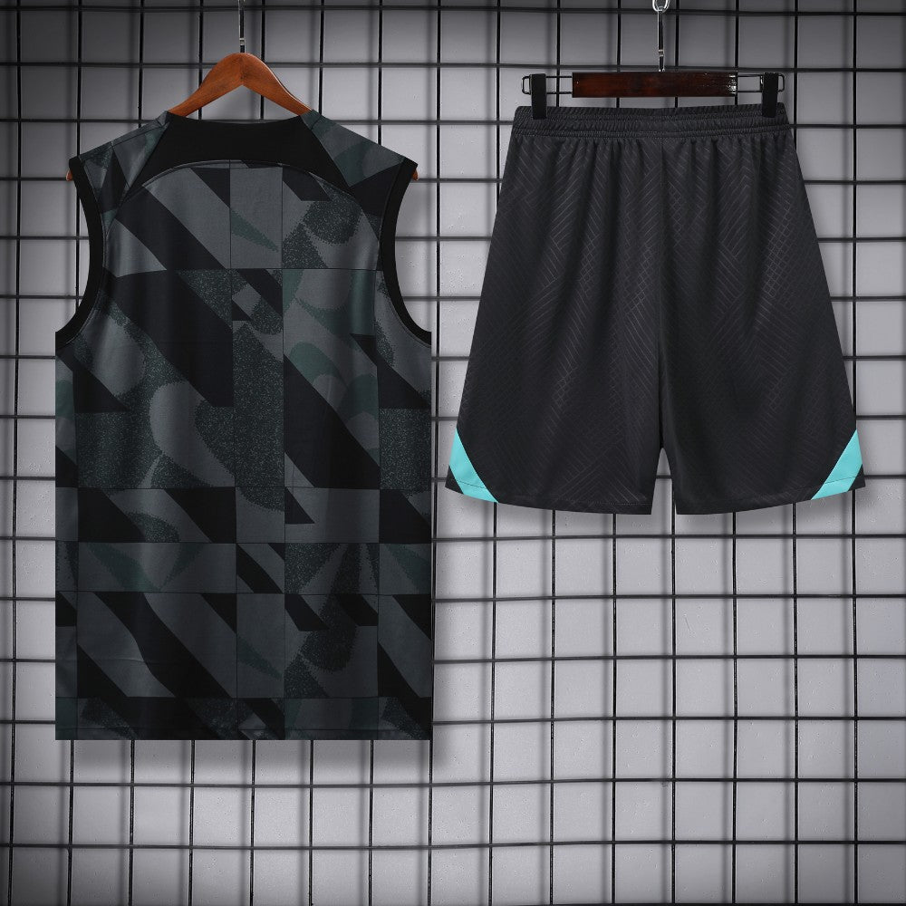 Ensemble Débardeur FC Barcelone Concept Noir 23/24