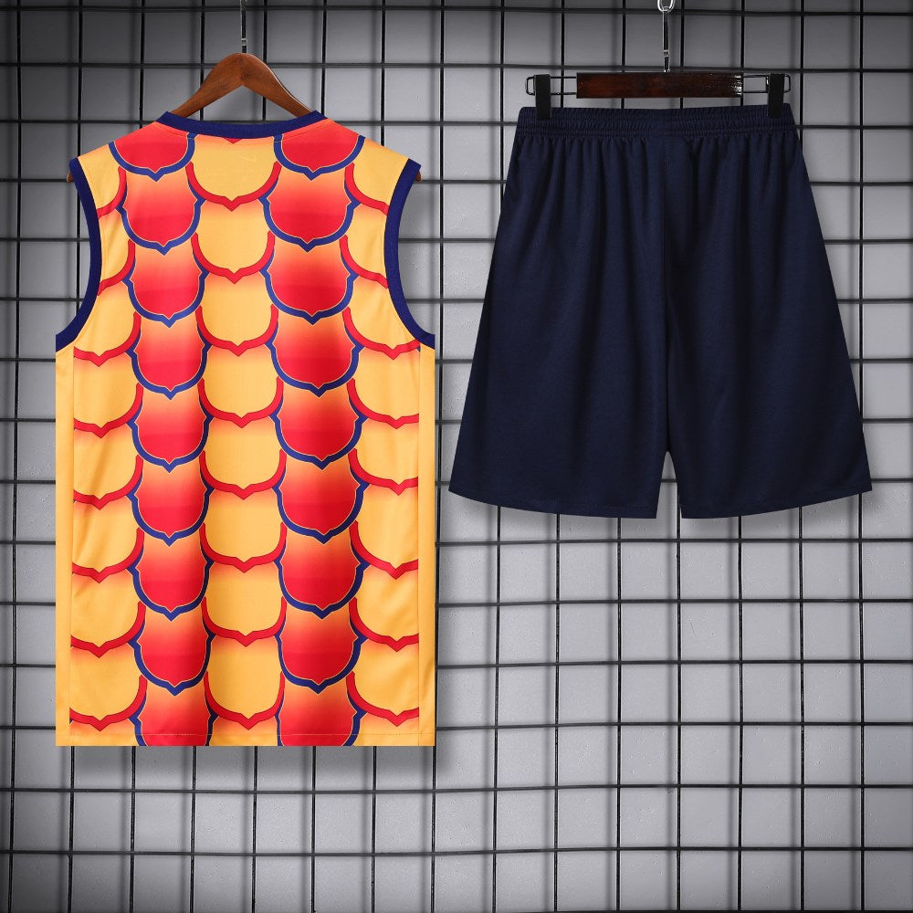 Ensemble Débardeur FC Barcelone Concept Orange 23/24