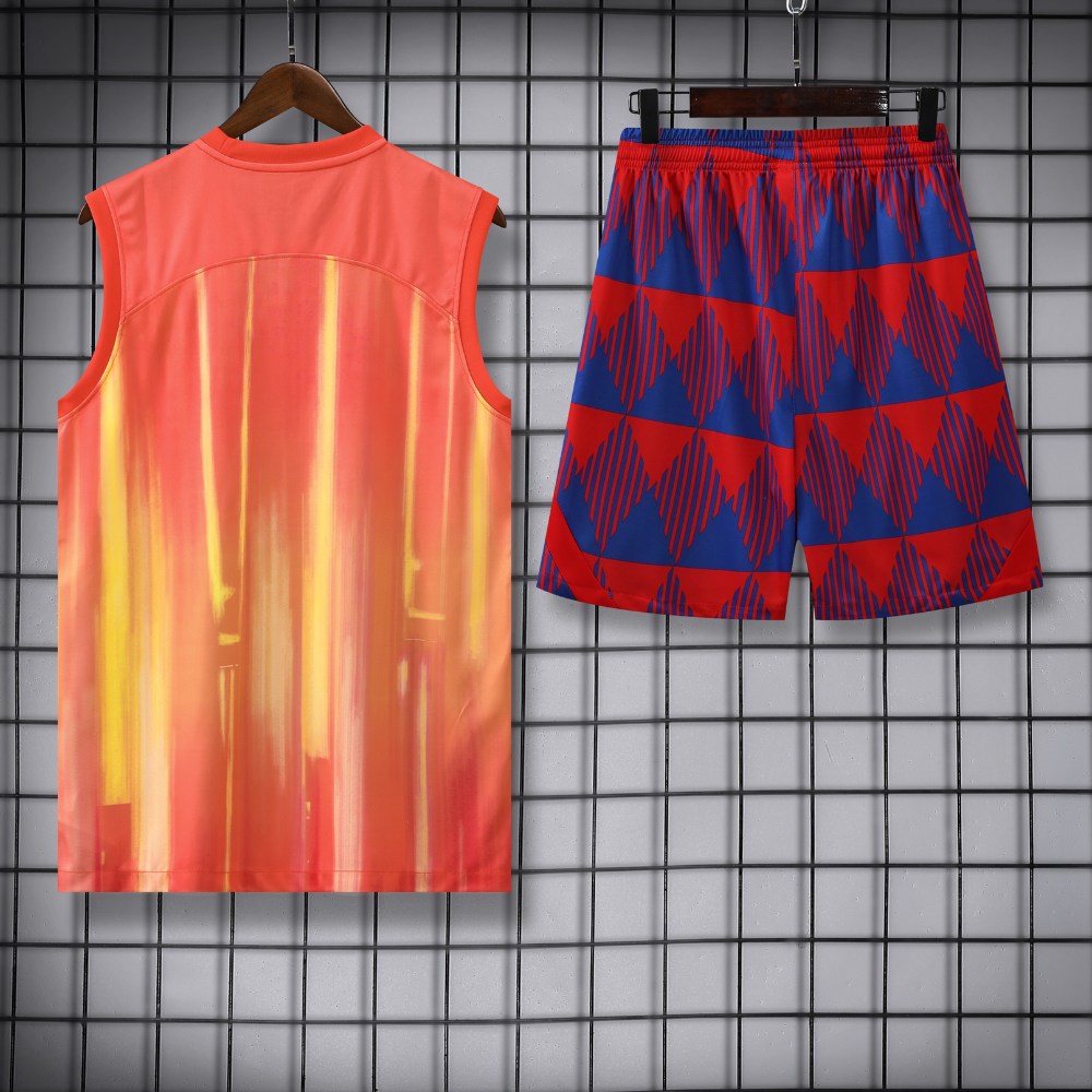 Ensemble Débardeur FC Barcelone Concept Orange 24/25