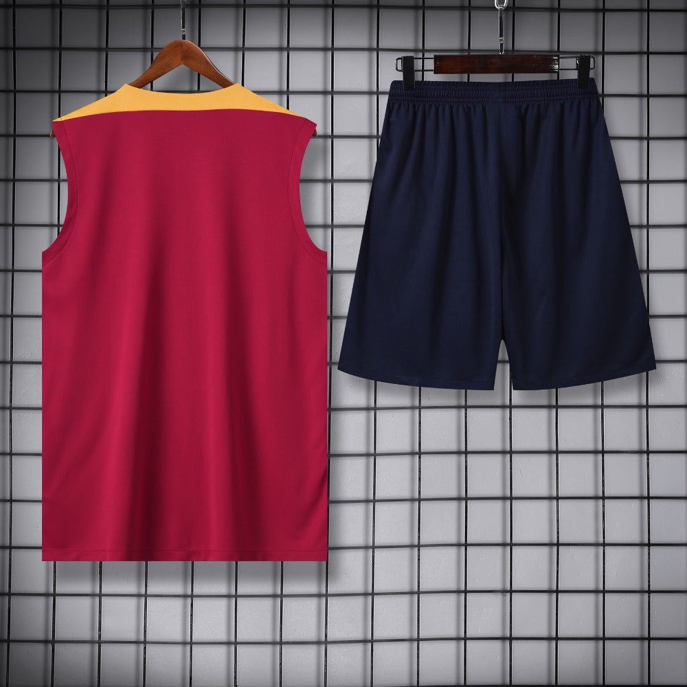 Ensemble Débardeur FC Barcelone Rouge 24/25