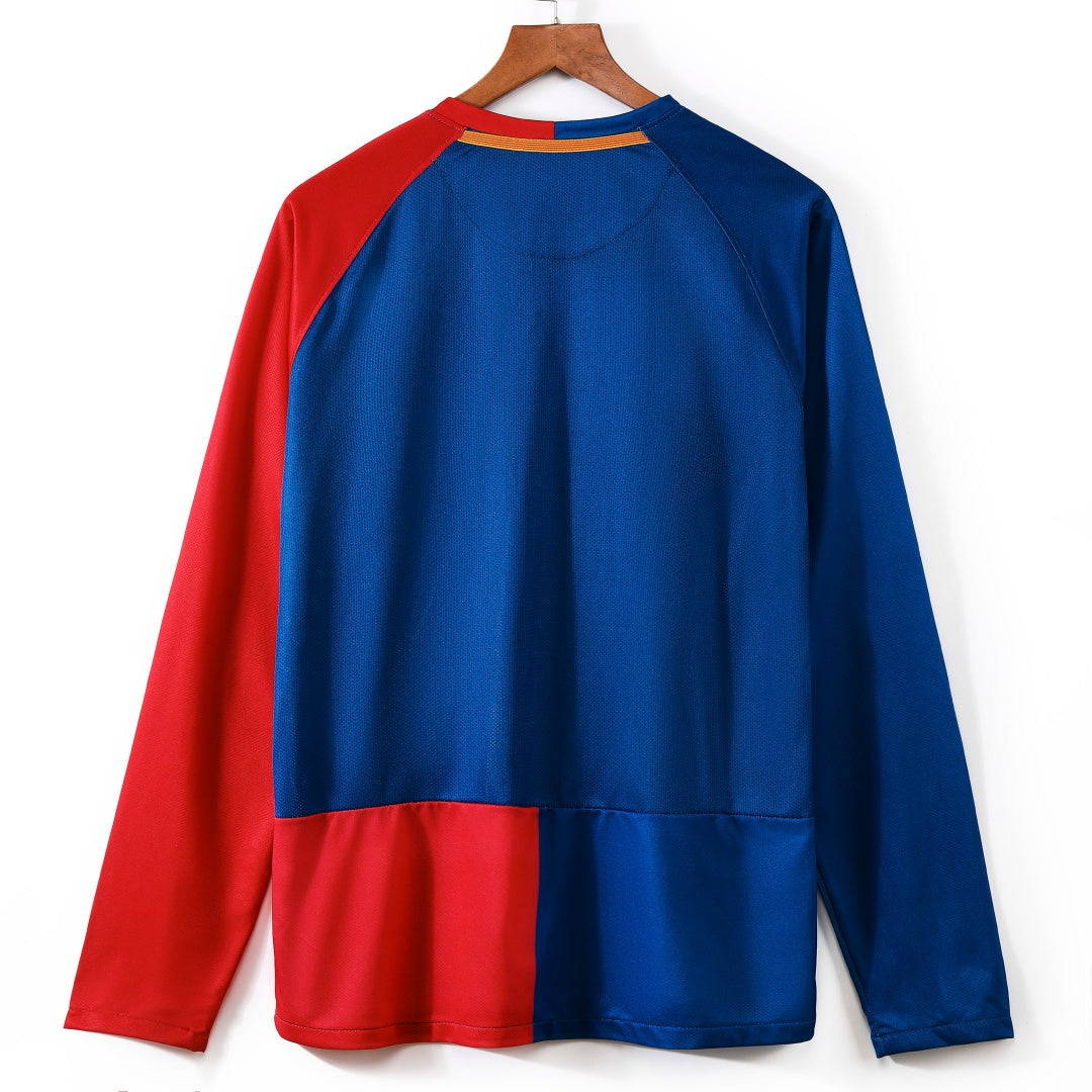 Maillot manches longues FC Barcelone 08/09 version fan — vue dos