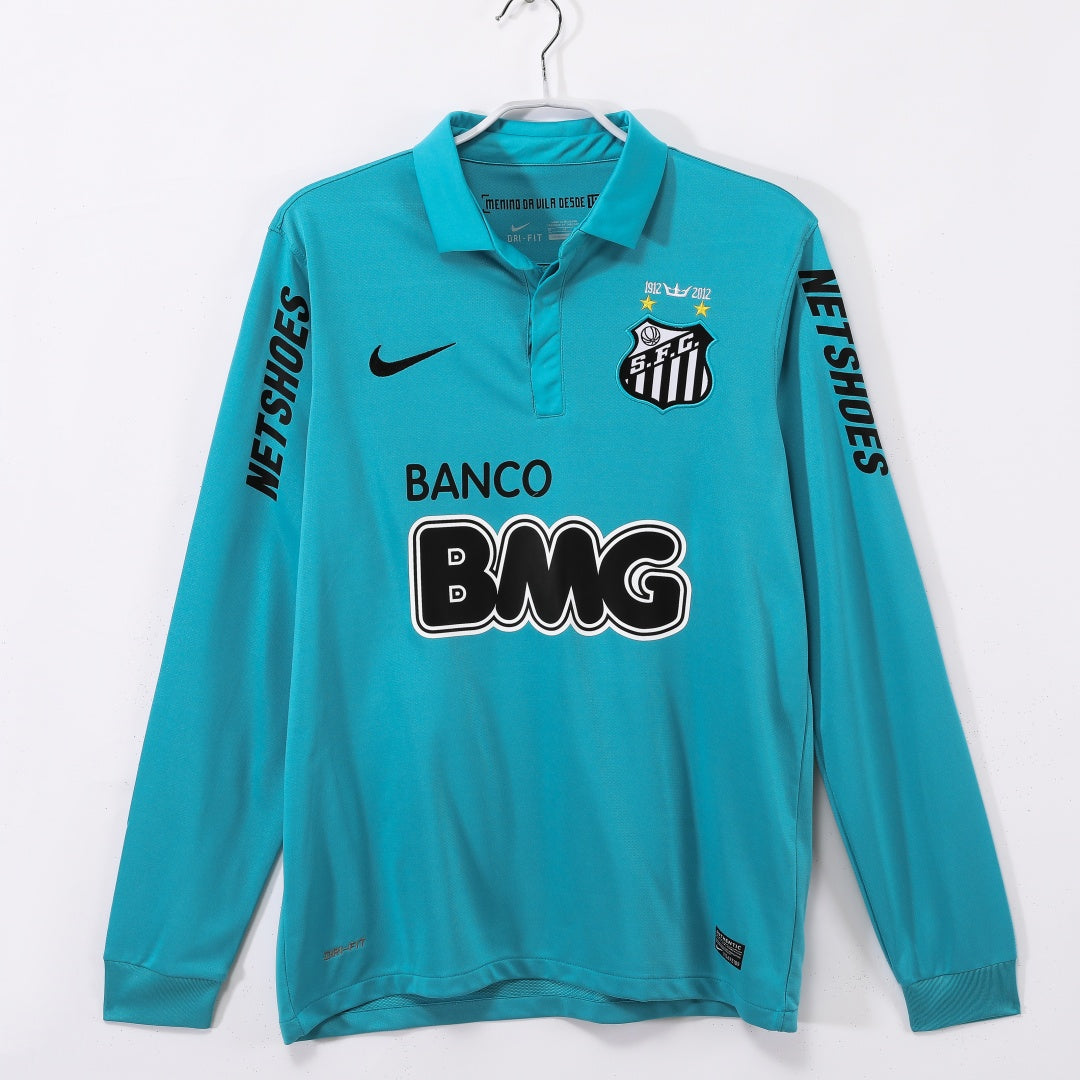 Maillot manches longues Santos 11/12 version fan — vue face