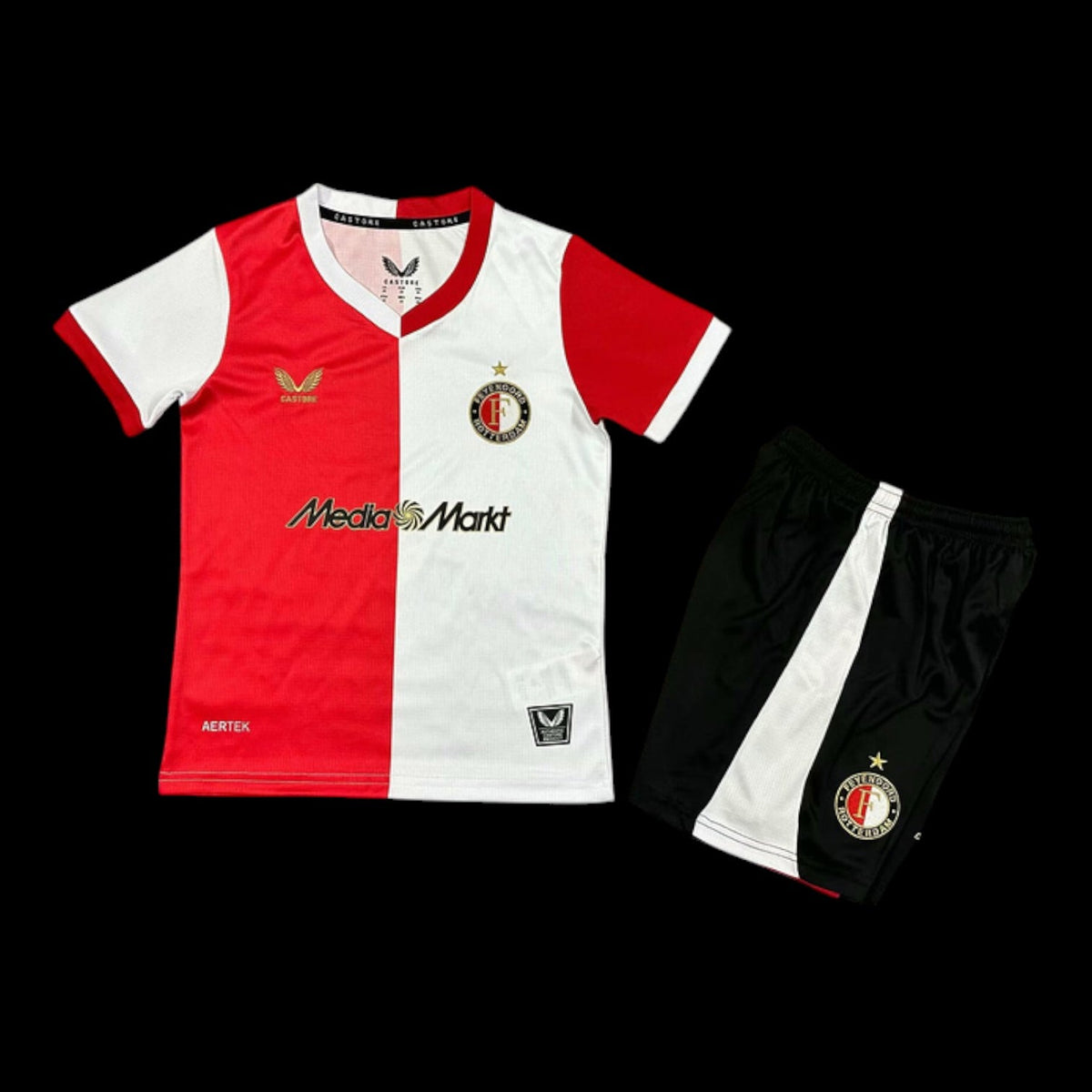 Maillot enfant Feyenoord 25/26 version fan — vue face