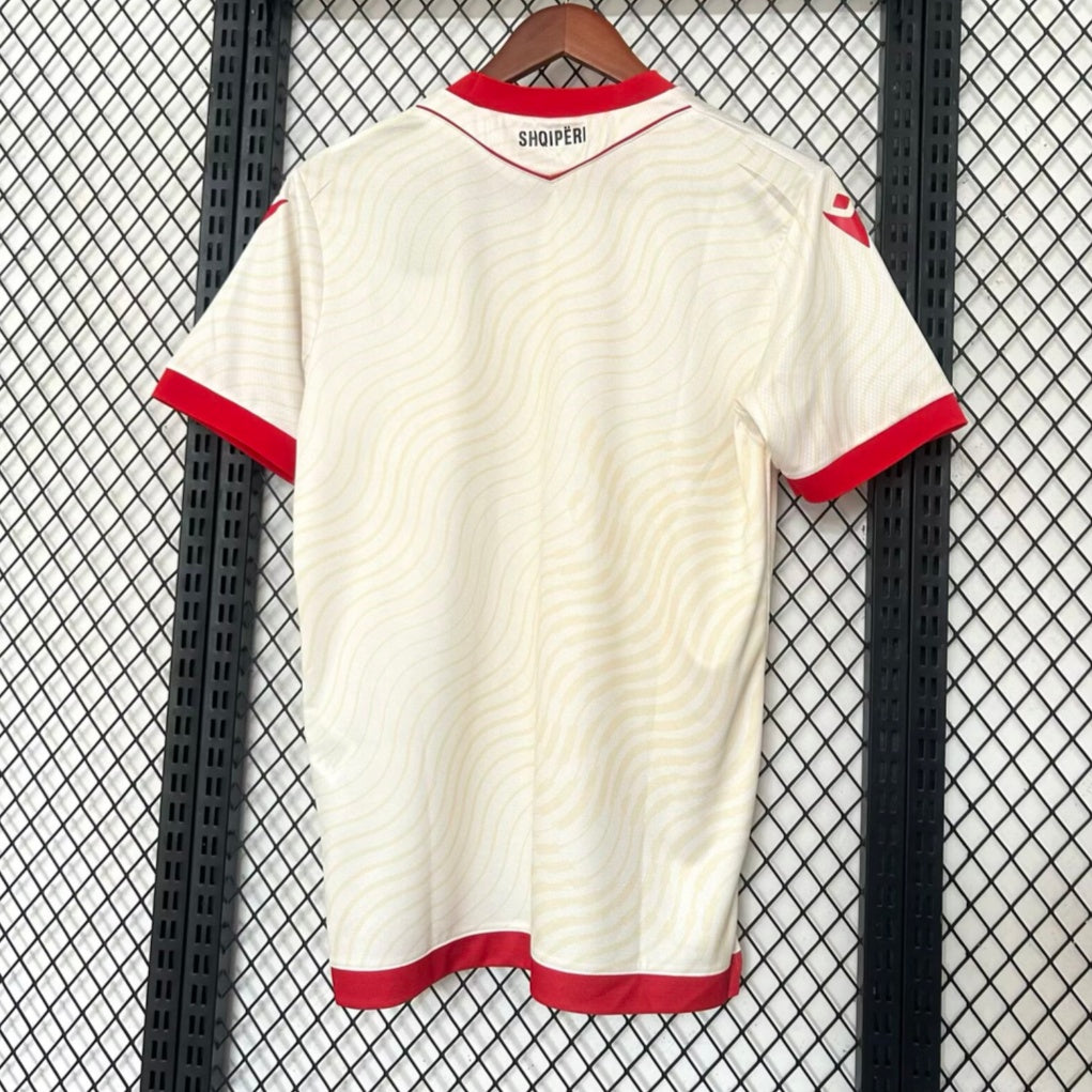 Maillot Albanie 2026 version fan — vue dos