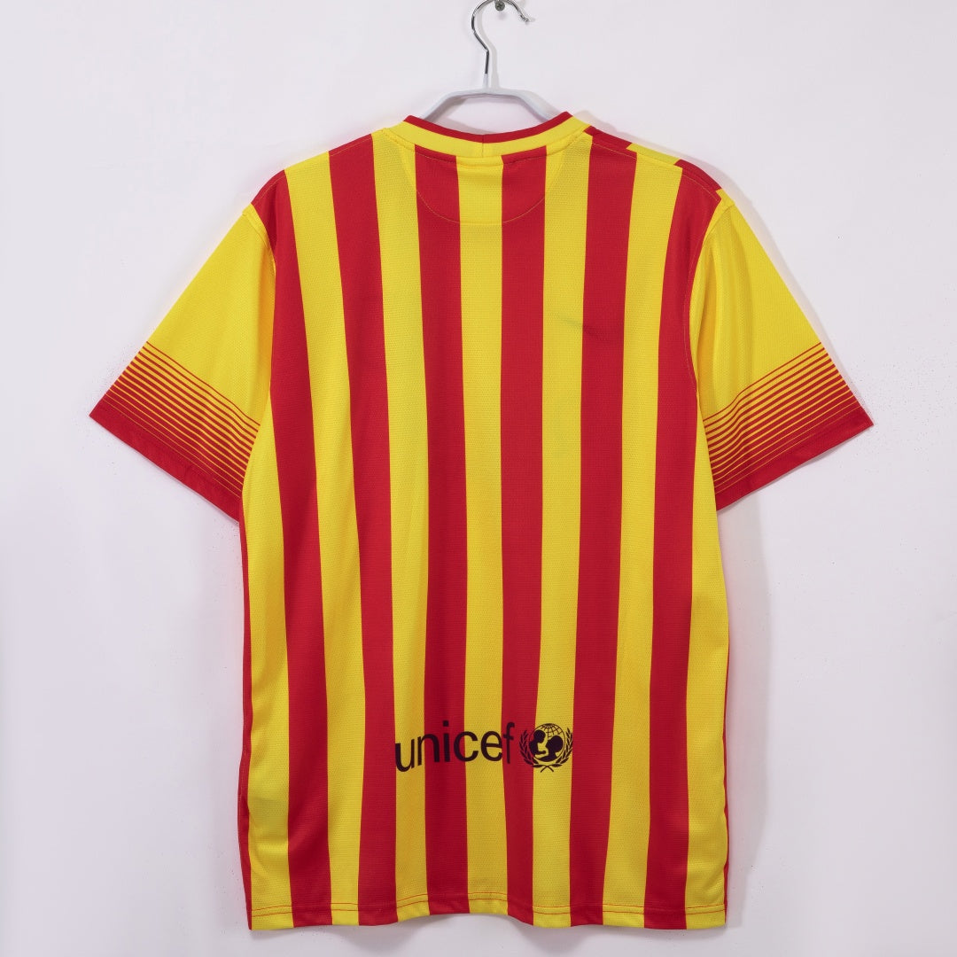 Maillot FC Barcelone 13/14 version fan — vue dos