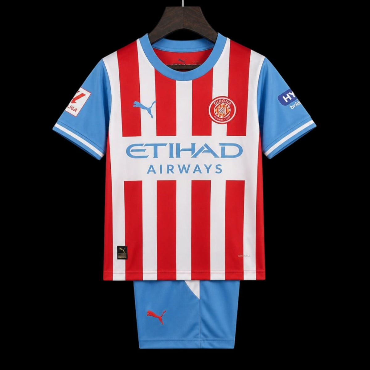 Maillot enfant Girona 26/27 version fan — vue face