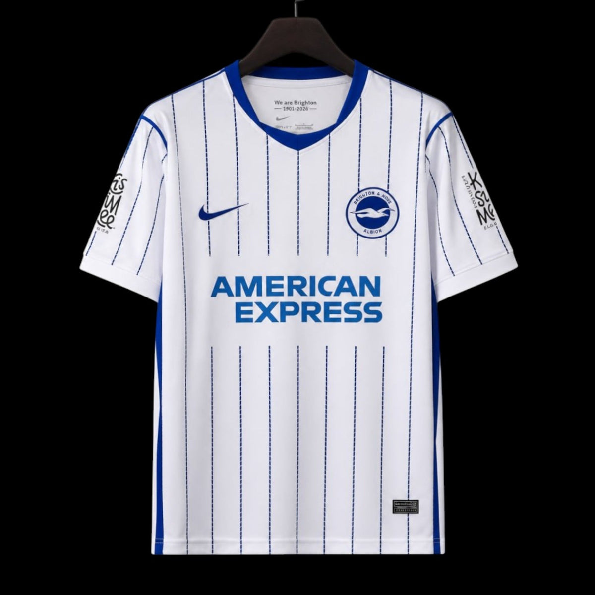 Maillot Brighton 26/27 version fan — vue face