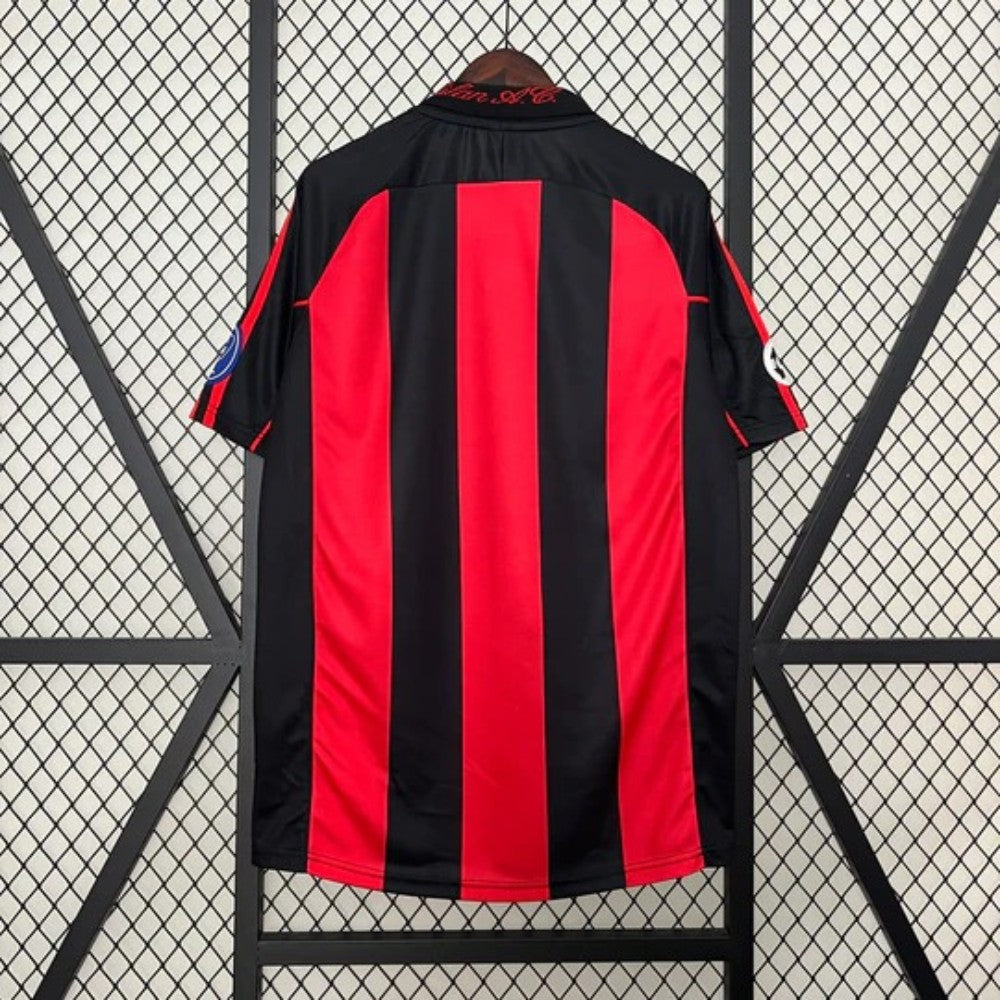 Milan AC Domicile Rétro 2000/01
