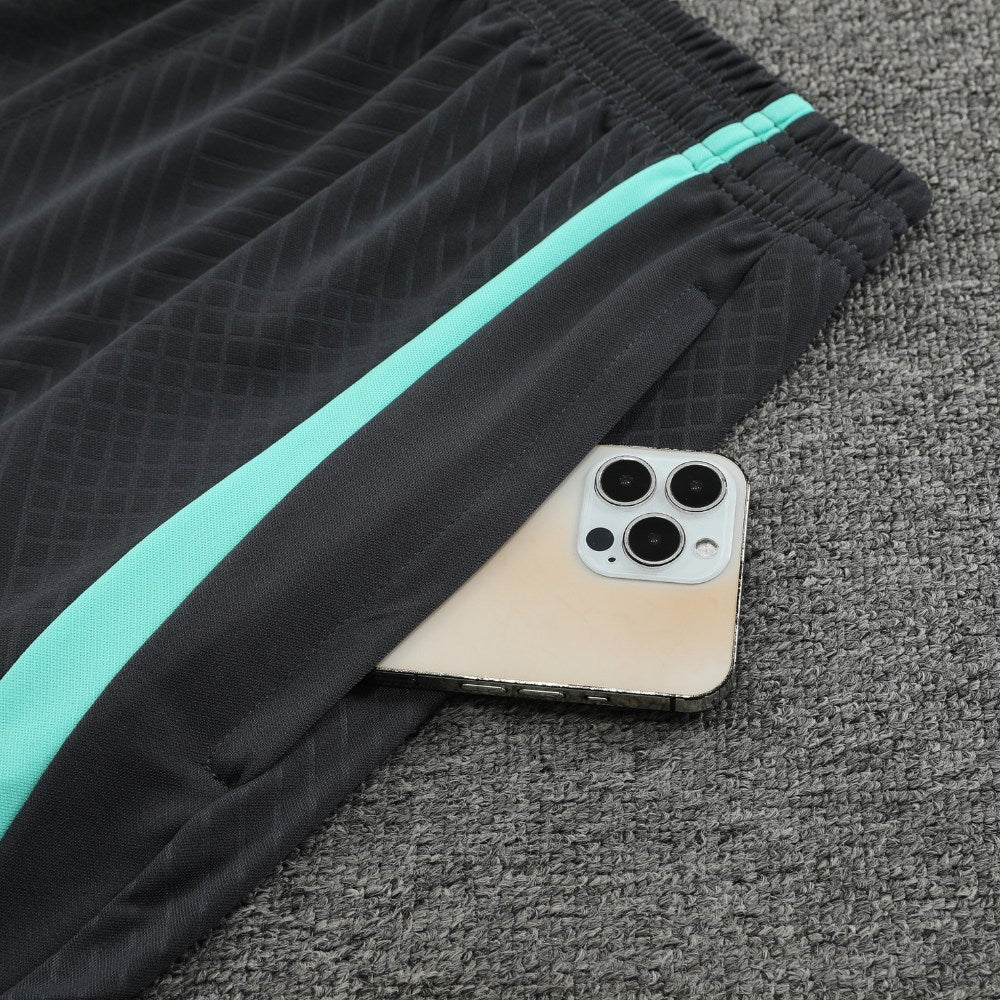 Ensemble Débardeur FC Barcelone Noir & Vert 23/24