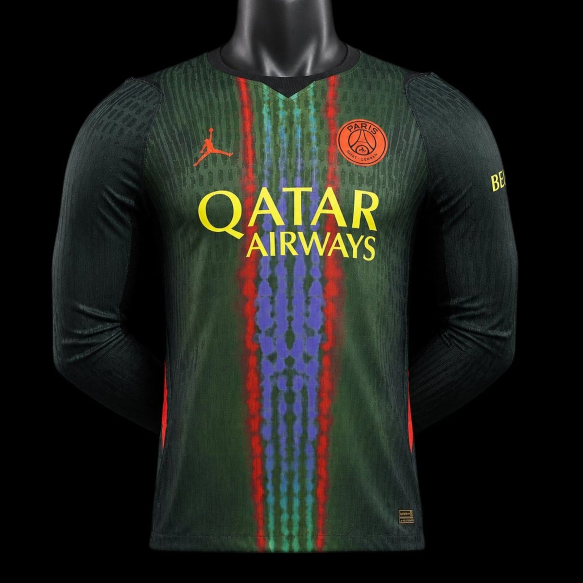 Maillot manches longues Paris SG 26/27 version joueur — vue face