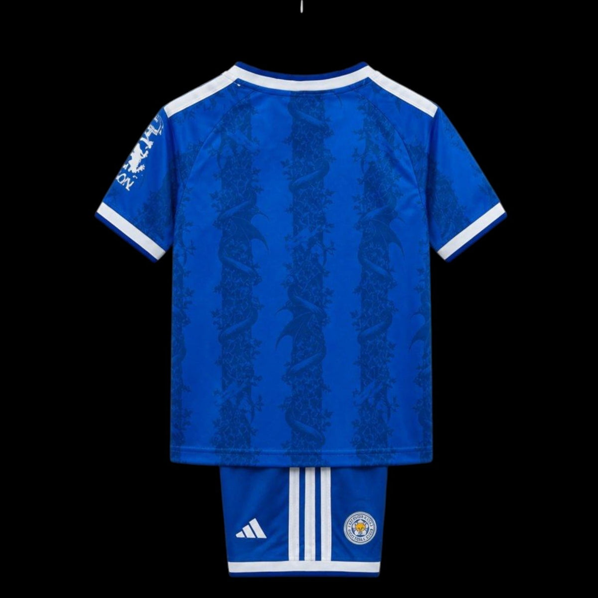 Maillot enfant Kit Enfant Leicester 26/27 version fan — vue dos