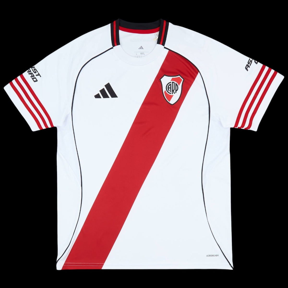 Maillot River Plate 25/26 version fan — vue face
