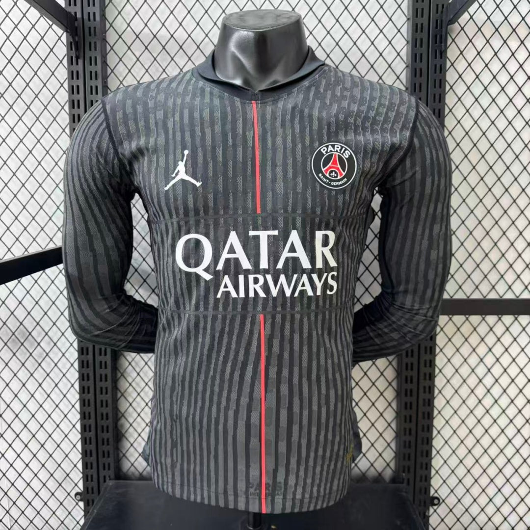 Maillot manches longues Paris SG 25/26 version joueur — vue face