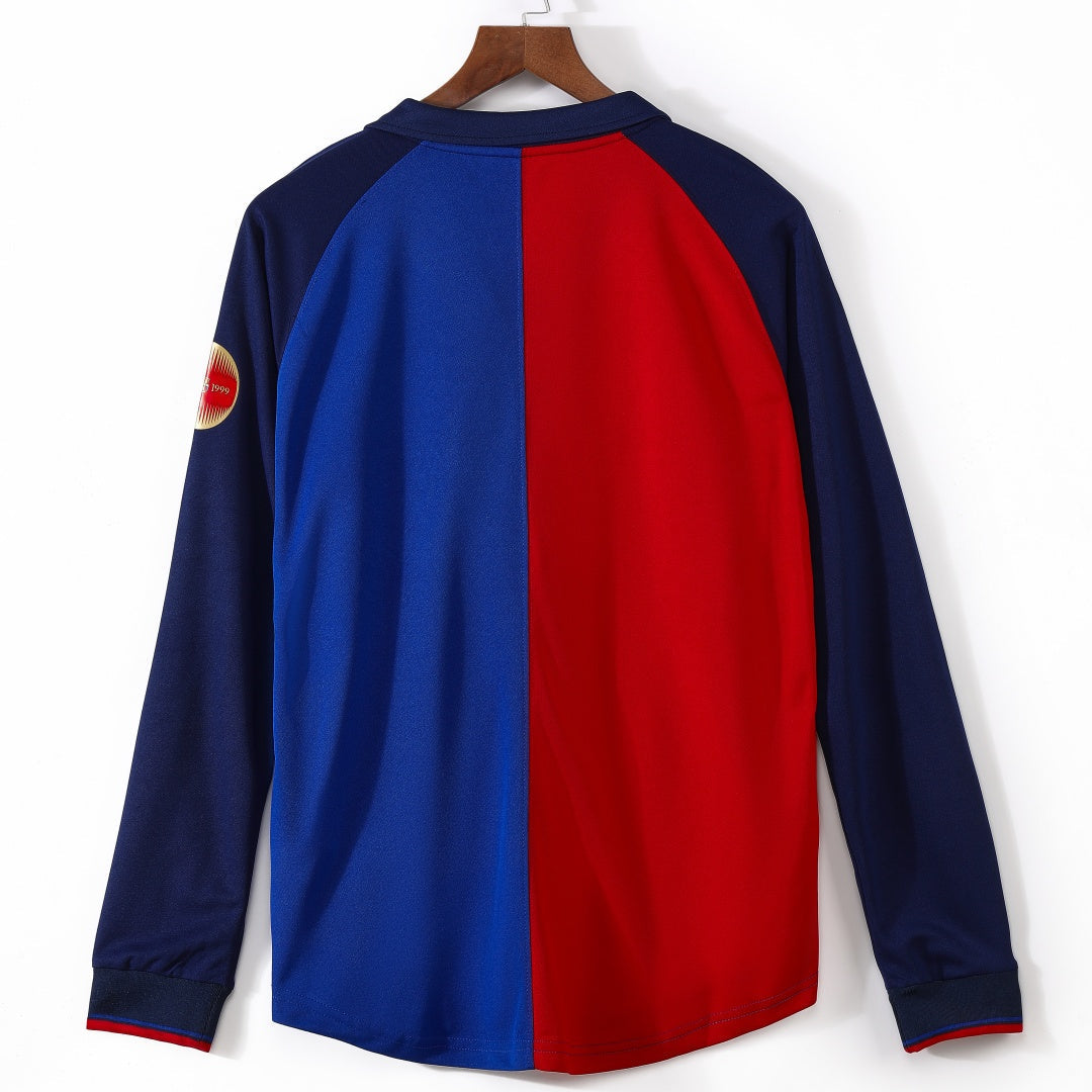 Maillot manches longues FC Barcelone 1999 version fan — vue dos