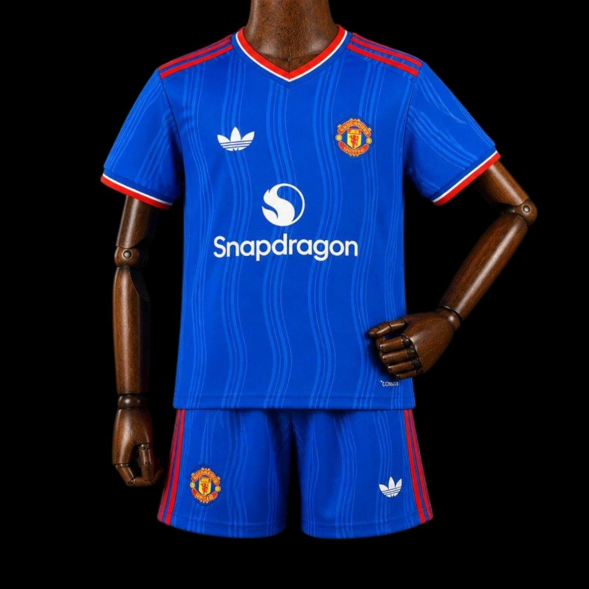 Maillot enfant Manchester United 26/27 version fan — vue face