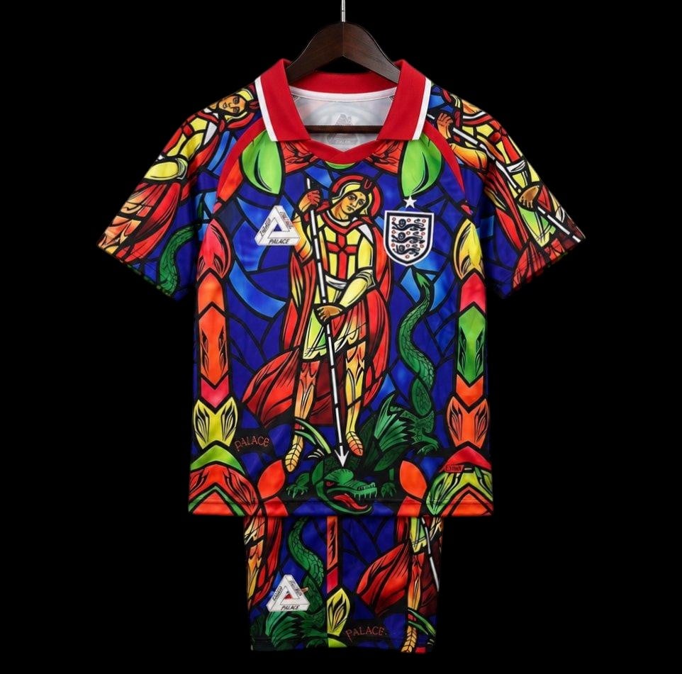 Maillot enfant Angleterre 26/27 version fan — vue face