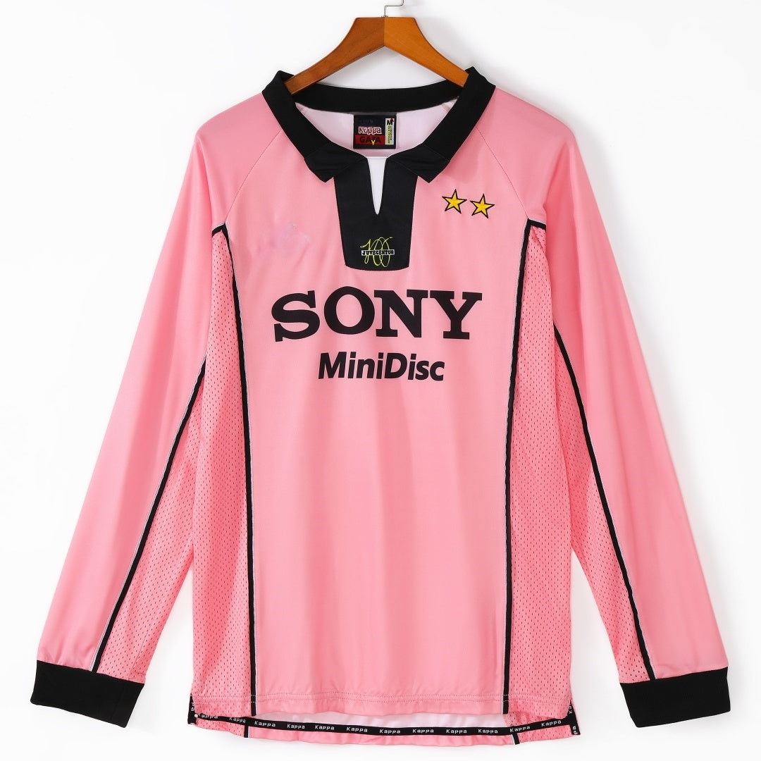 Maillot manches longues Juventus 1997 version fan — vue face