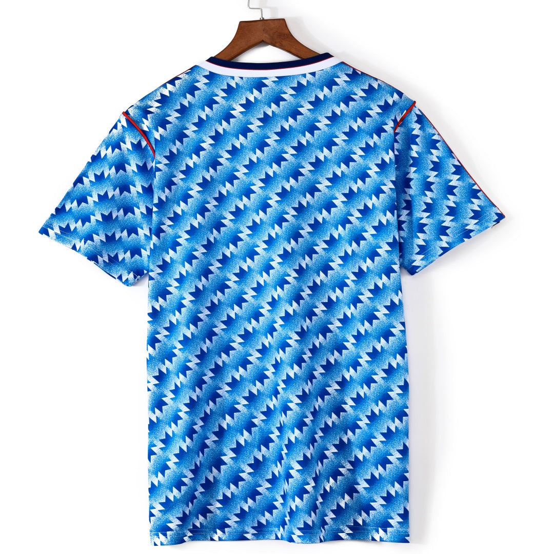 Maillot Manchester United 1990 version fan — vue dos