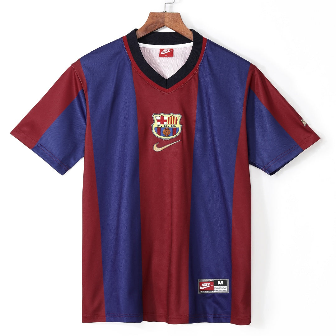 Maillot FC Barcelone 1998 version fan — vue face