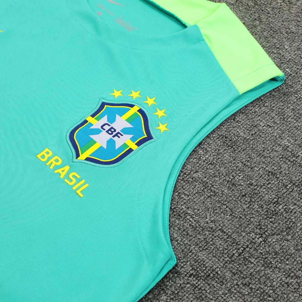 Ensemble Débardeur Brésil Bleu Clair 2024