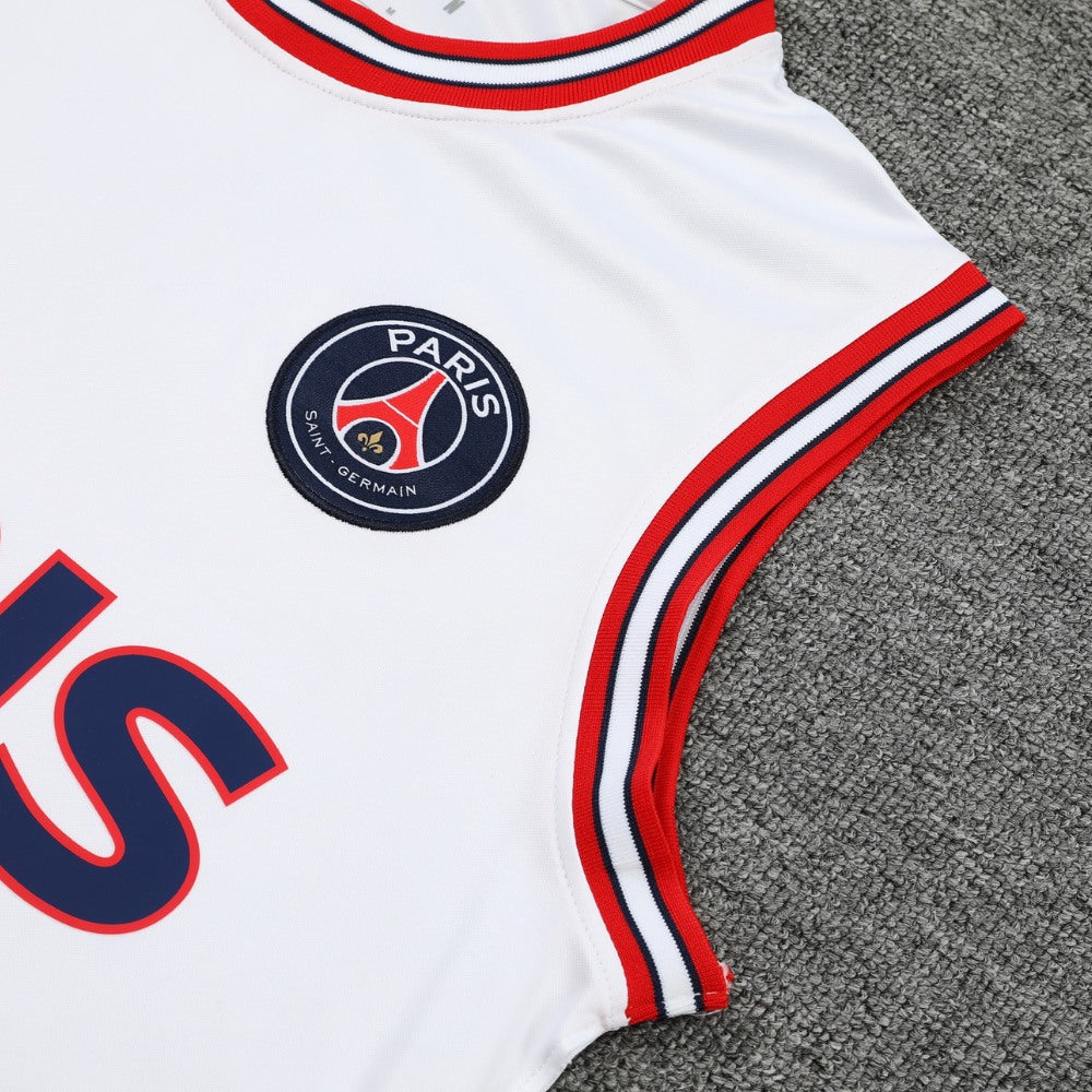 Ensemble Débardeur PSG Blanc 22/23