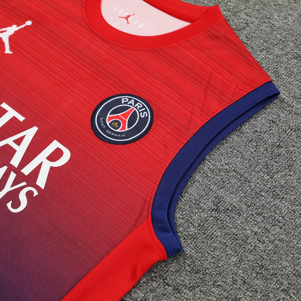Ensemble Débardeur PSG Rouge & Bleu 24/25