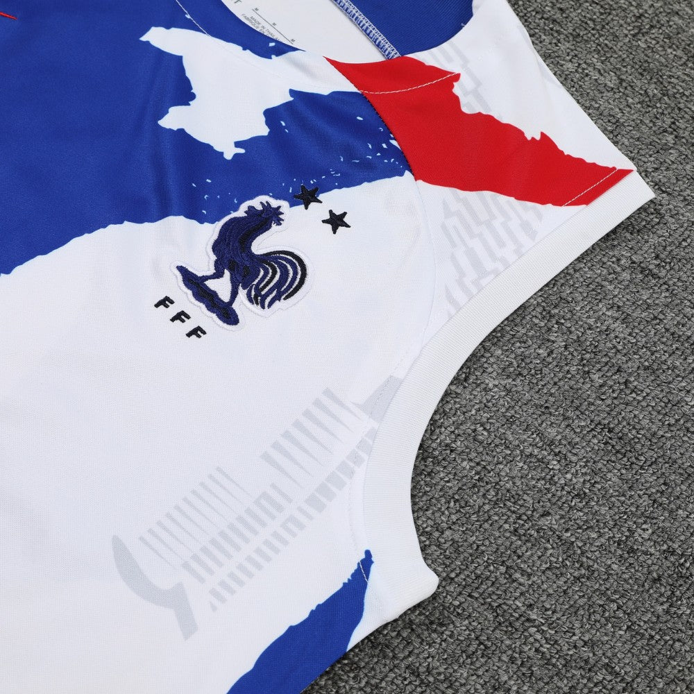 Ensemble Débardeur Équipe de France Blanc 2022