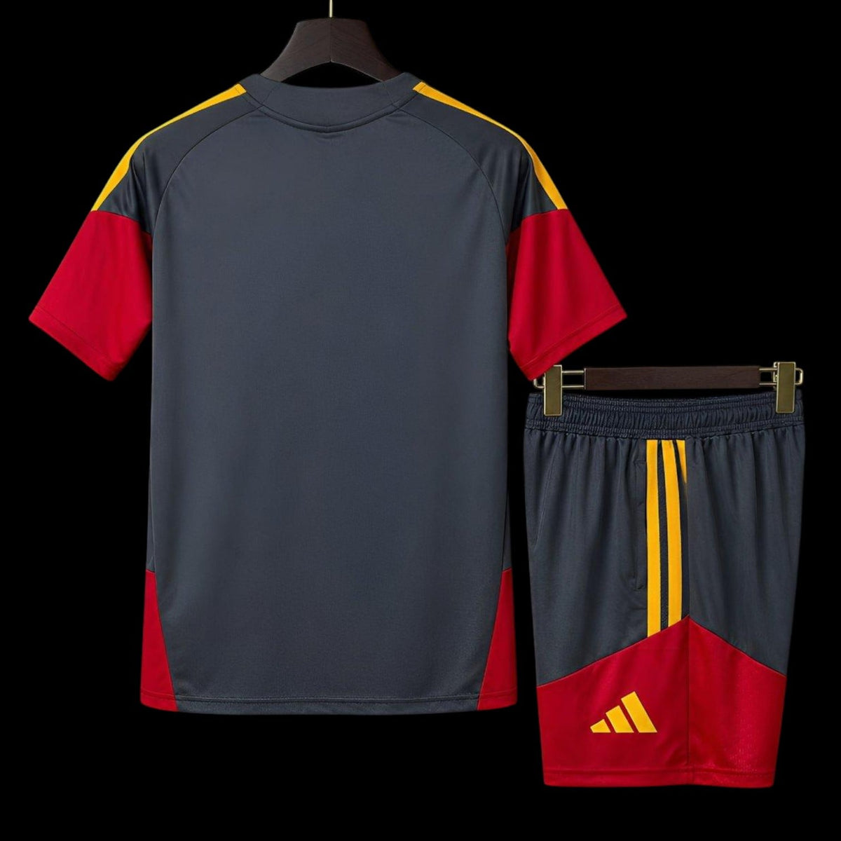 Maillot enfant AS Roma 25/26 version fan — vue dos