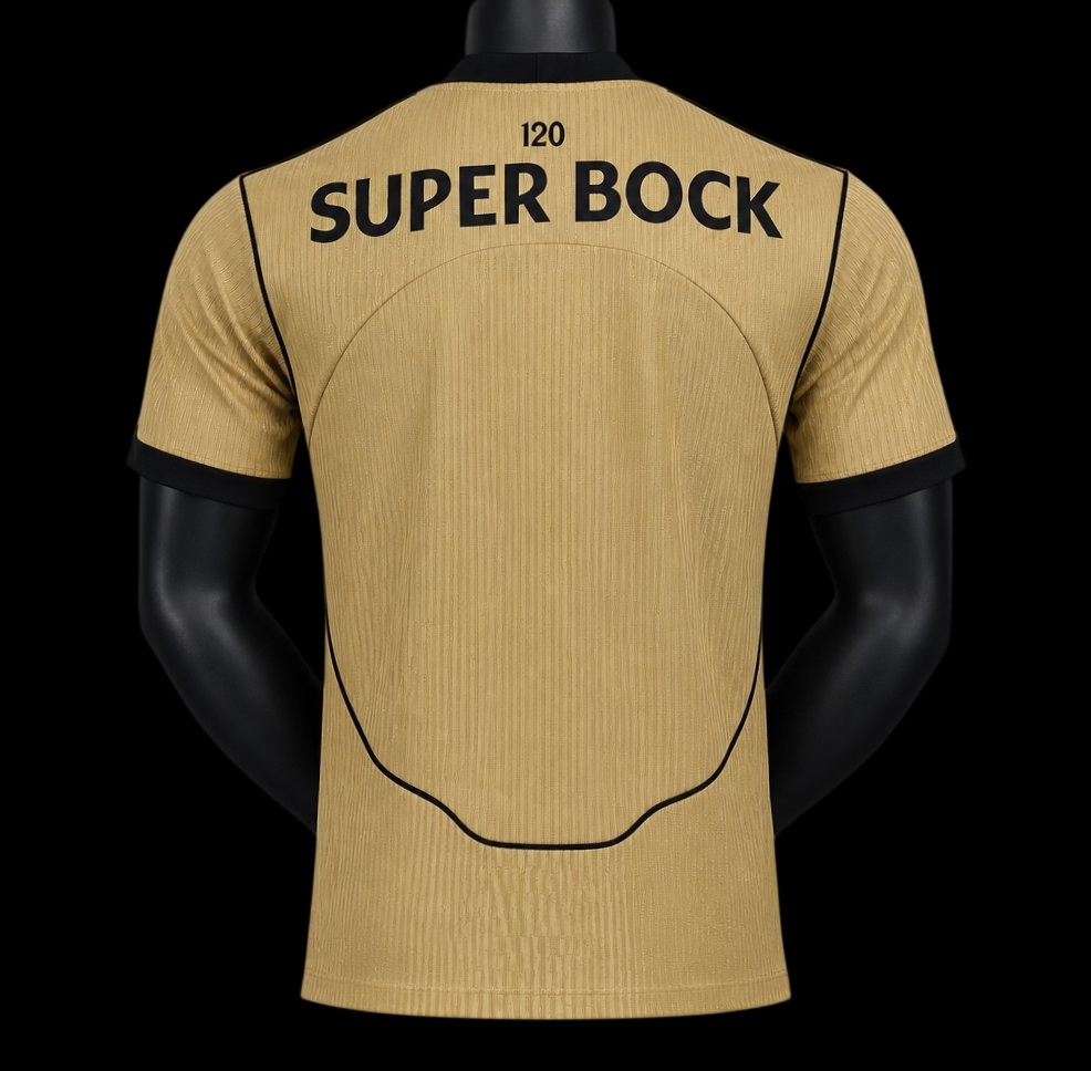 Maillot Sporting Lisbonne 26/27 version joueur — vue dos