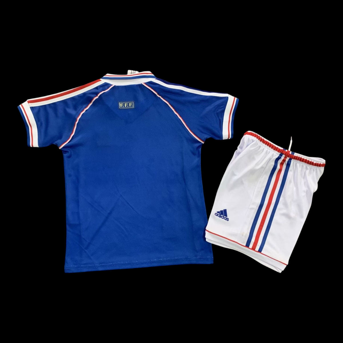 Maillot enfant Équipe de France 1998 version fan — vue dos