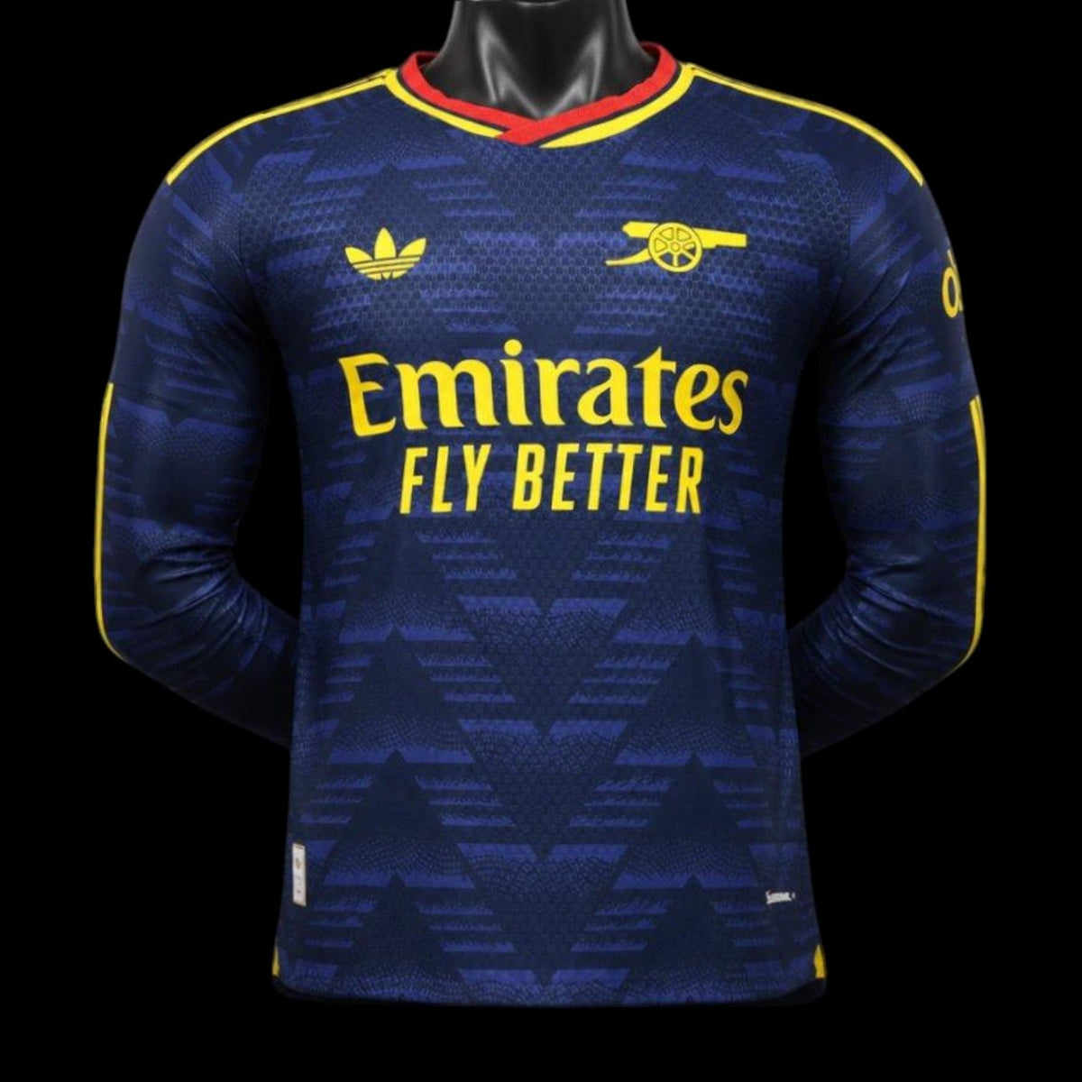 Maillot manches longues Arsenal 26/27 version joueur — vue face