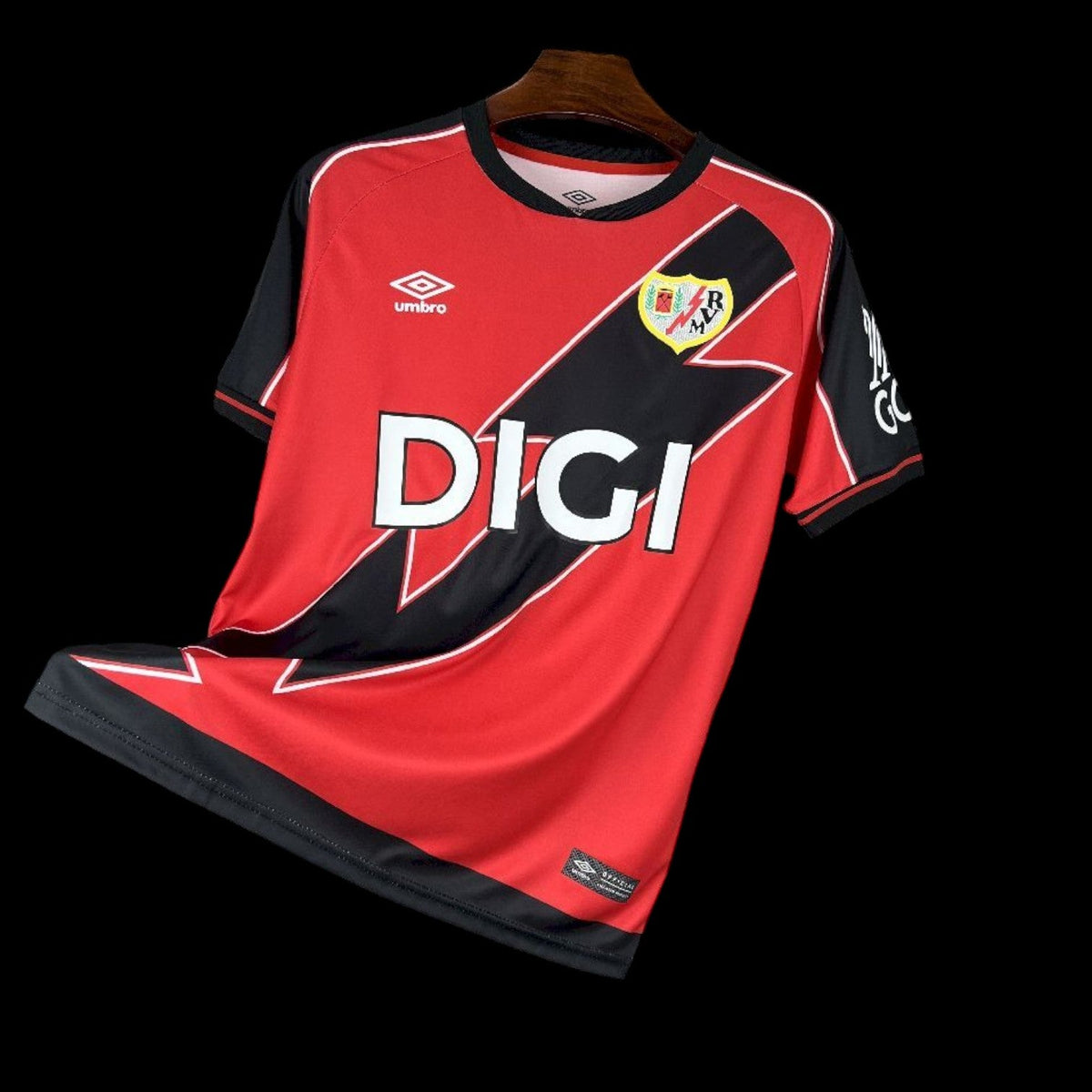 Maillot Rayo Vallecano 25/26 version fan — vue face
