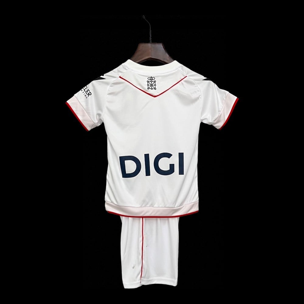 Maillot enfant Osasuna 25/26 version fan — vue dos
