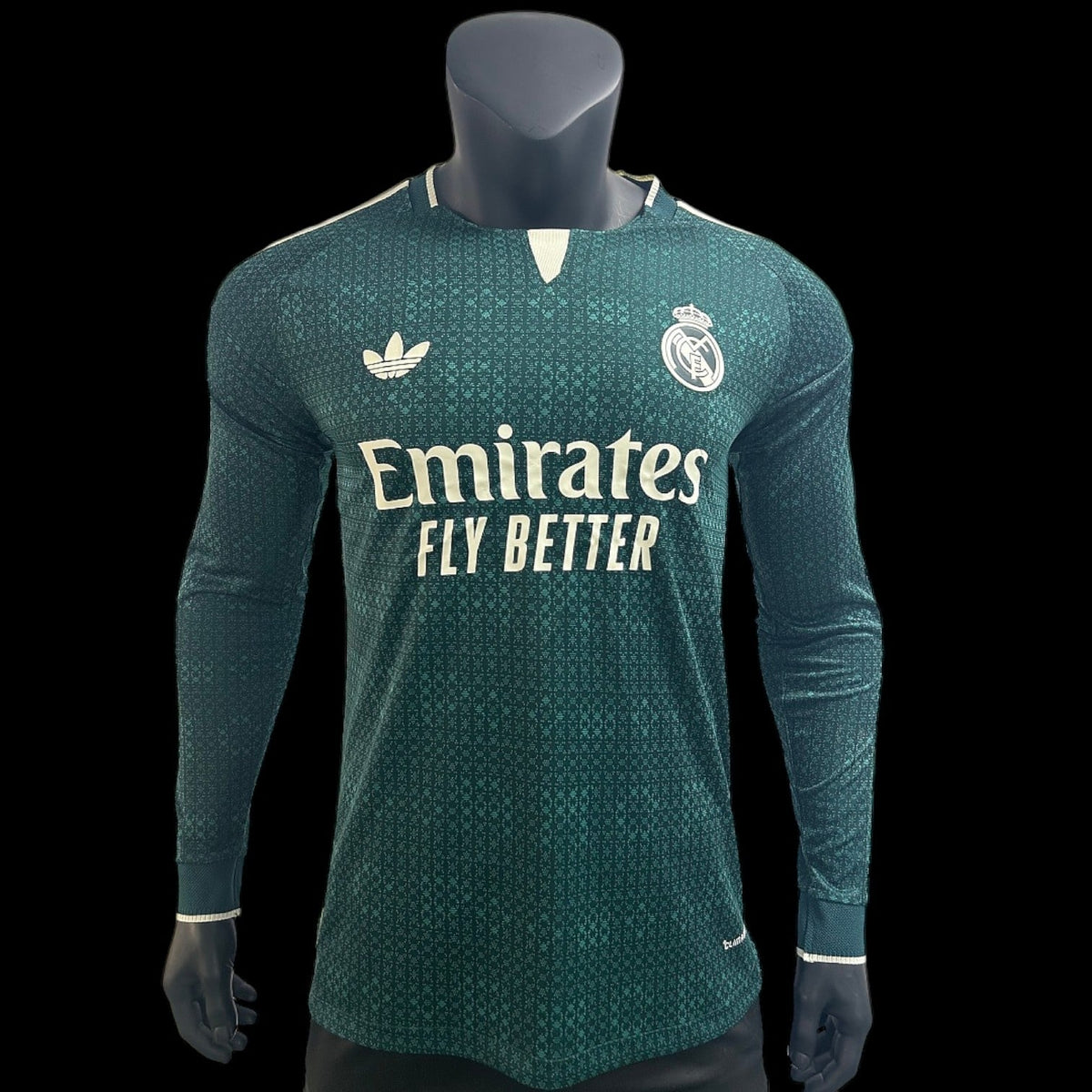 Maillot manches longues Real Madrid 26/27 version joueur — vue face