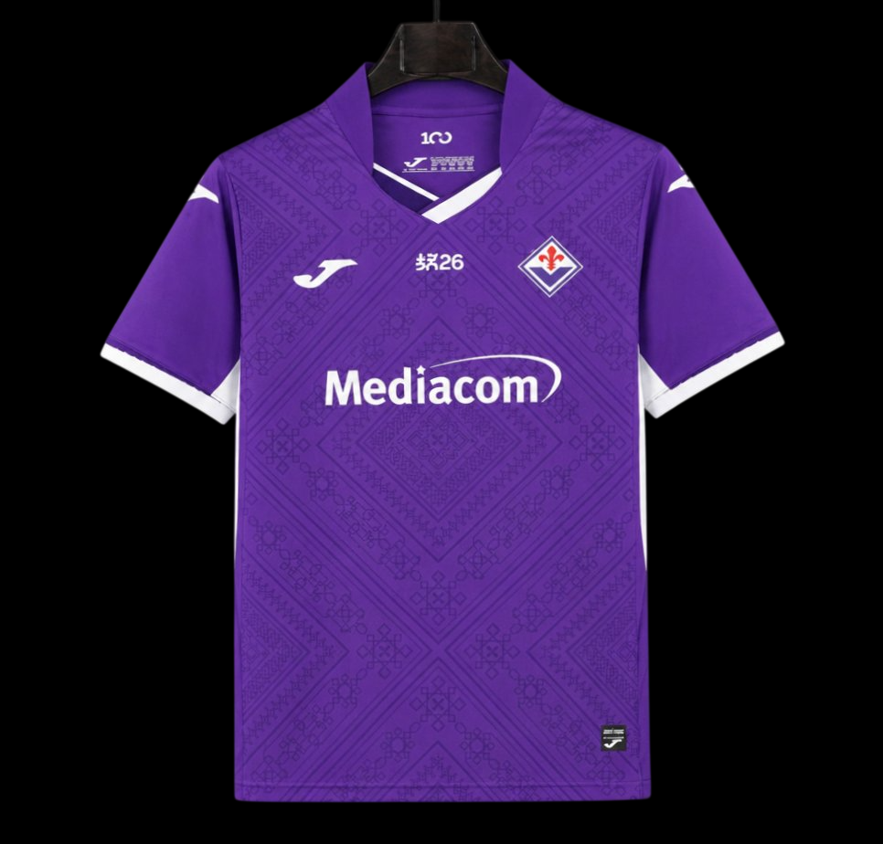 Maillot Fiorentina 26/27 version fan — vue face