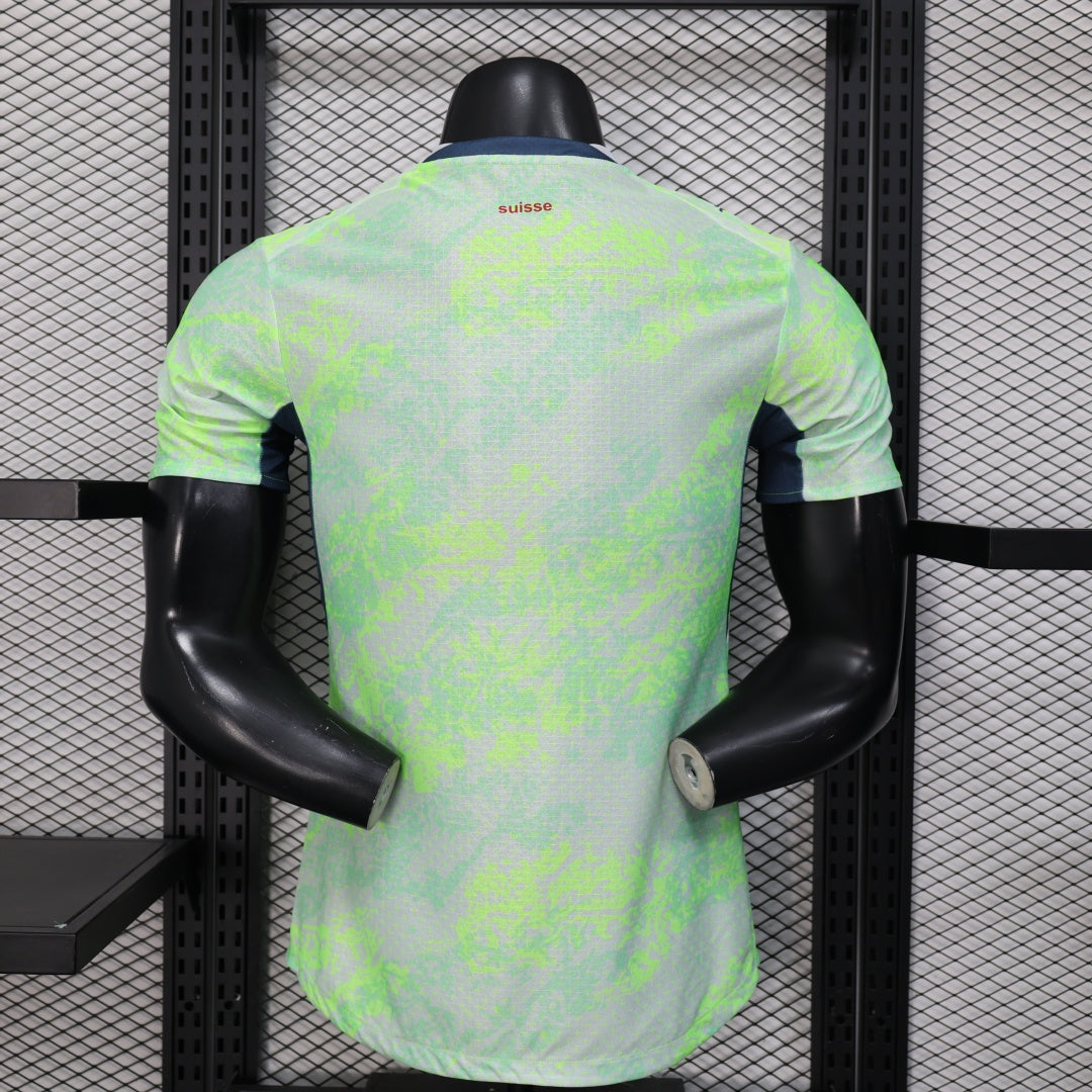 Maillot Suisse 25/26 version joueur — vue dos