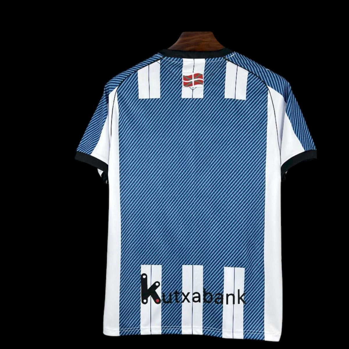 Maillot Real Sociedad 25/26 version fan — vue dos