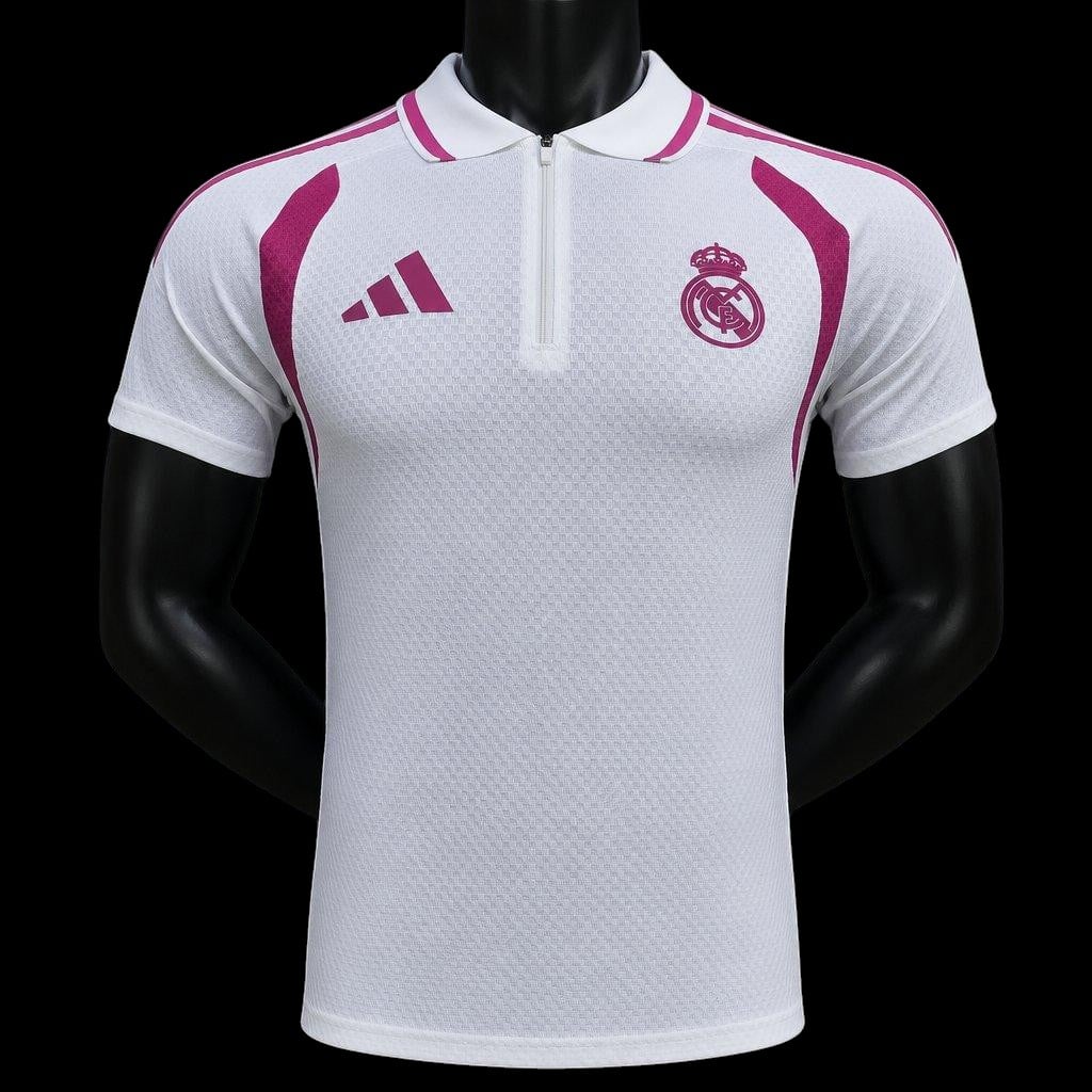 Polo Real Madrid 26/27 version joueur — vue face