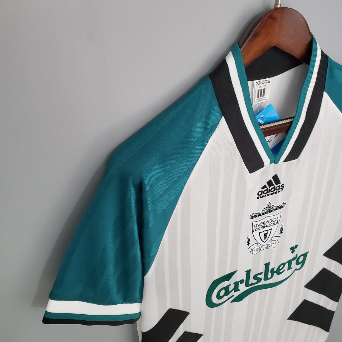 Maillot Liverpool 93/95 version fan — vue dos