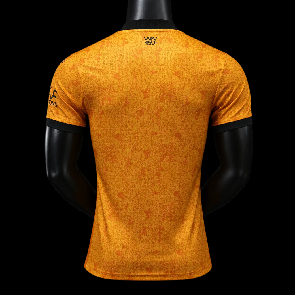 Maillot Wolverhampton 26/27 version joueur — vue dos