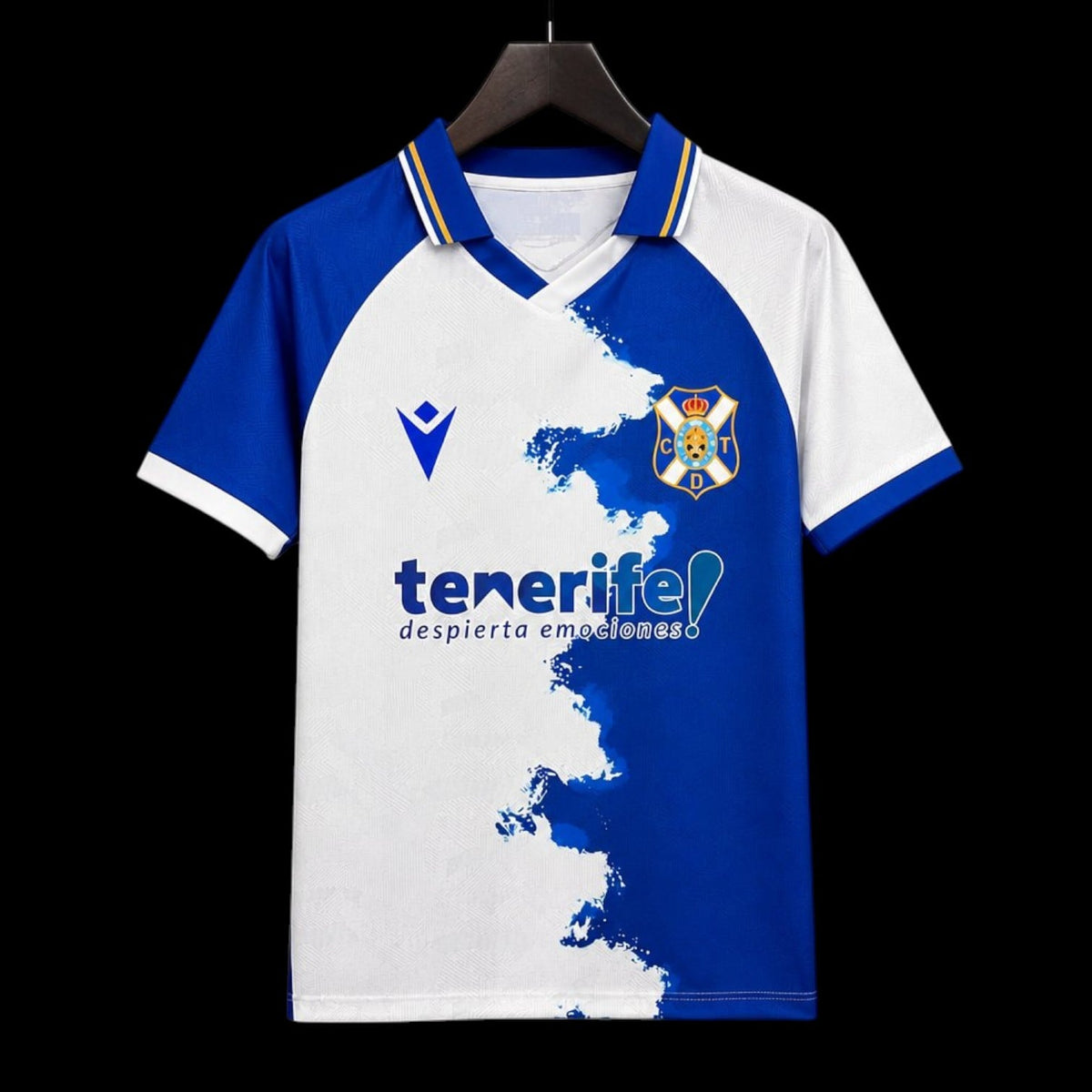 Maillot CD Tenerife 26/27 version fan — vue face