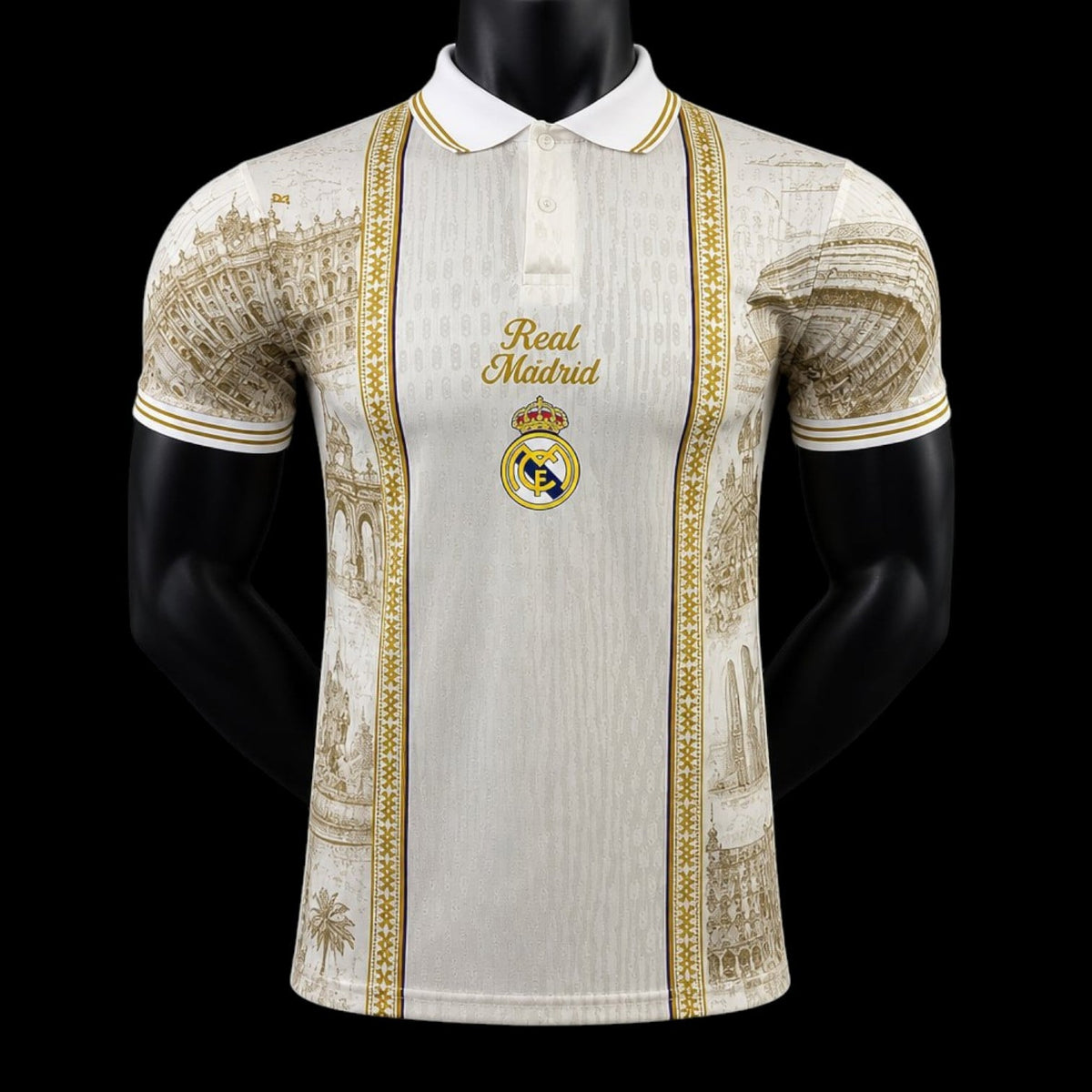 Polo Real Madrid 26/27 version joueur — vue face