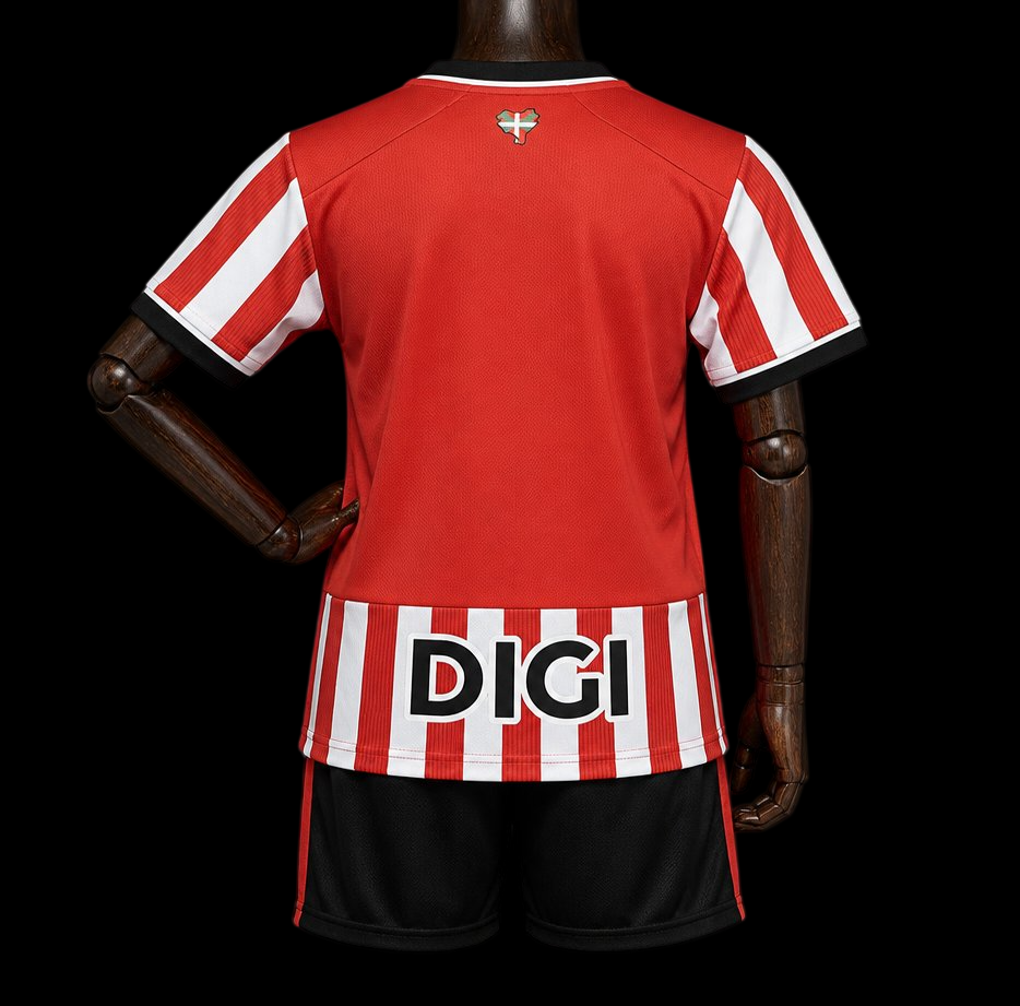 Maillot enfant Athletic Bilbao 26/27 version fan — vue dos