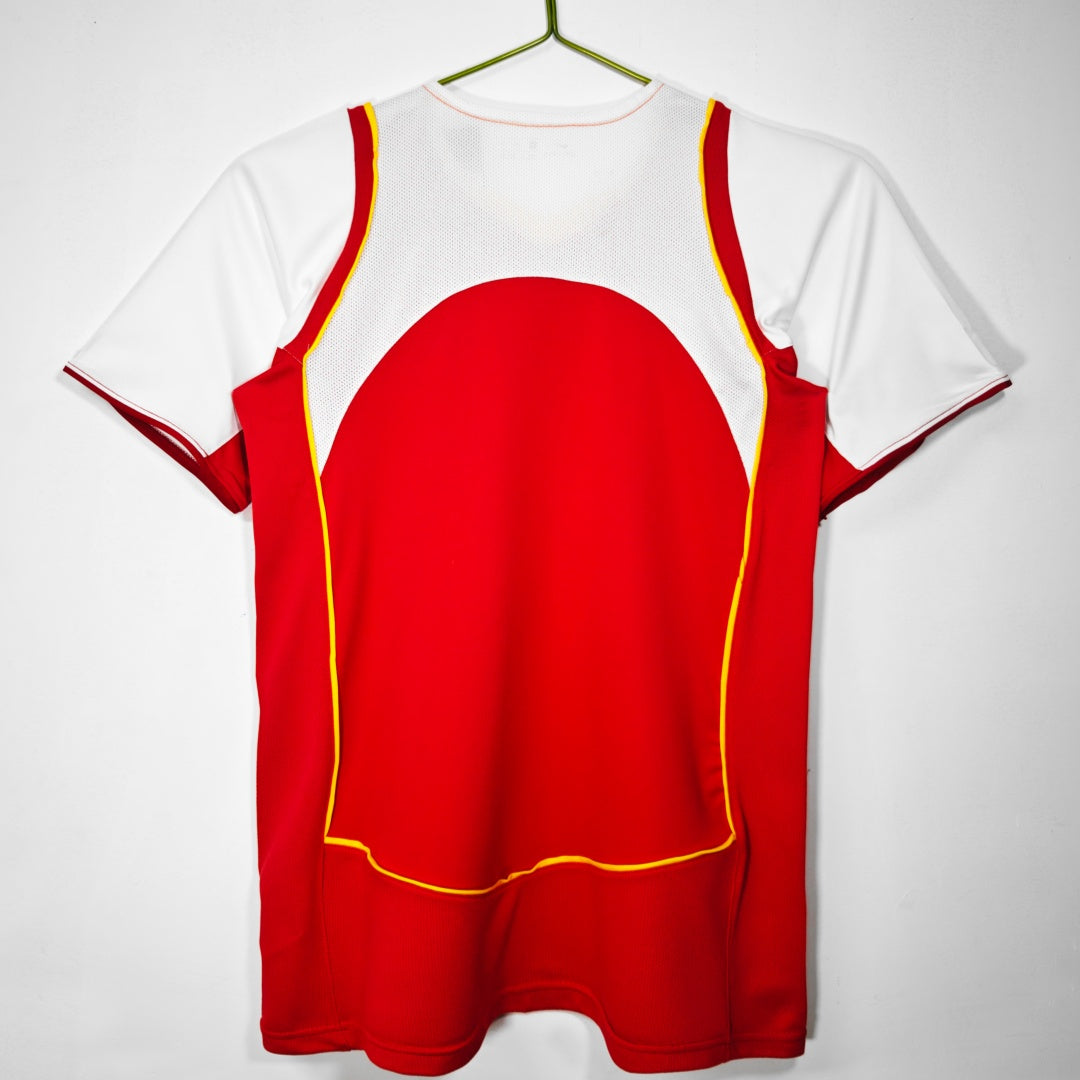 Maillot Arsenal 04/05 version fan — vue dos