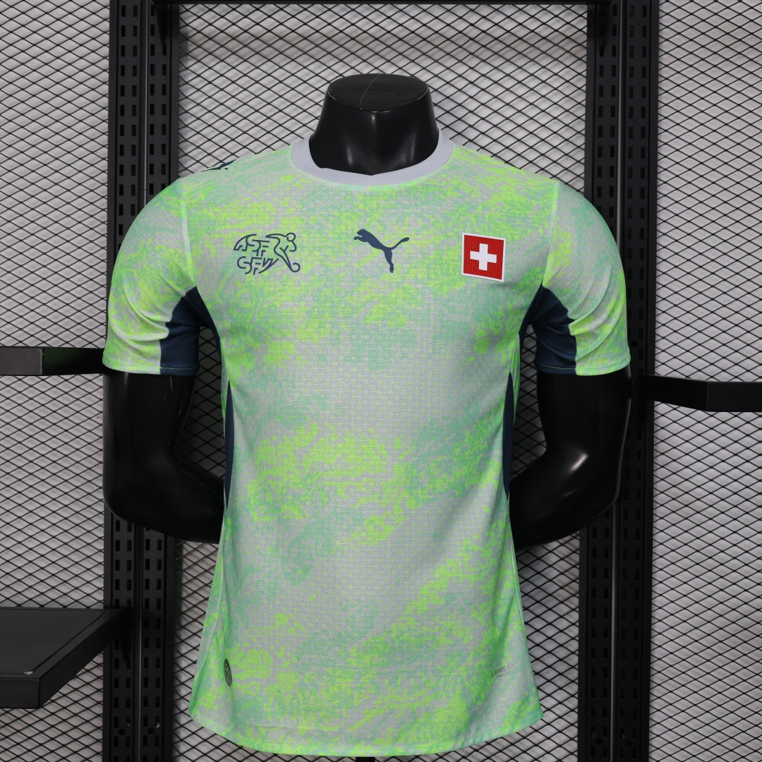 Maillot Suisse 25/26 version joueur — vue face