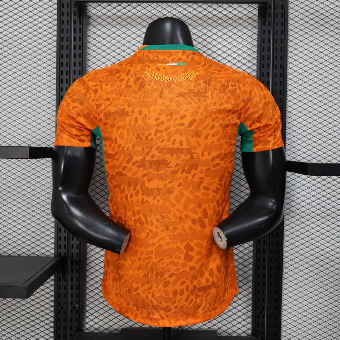 Maillot Côte d'Ivoire 25/26 version joueur — vue dos